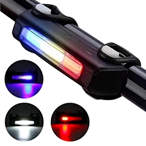 Мигалка usb зад COMET FY-306-3COB (120 Lm) micro USB