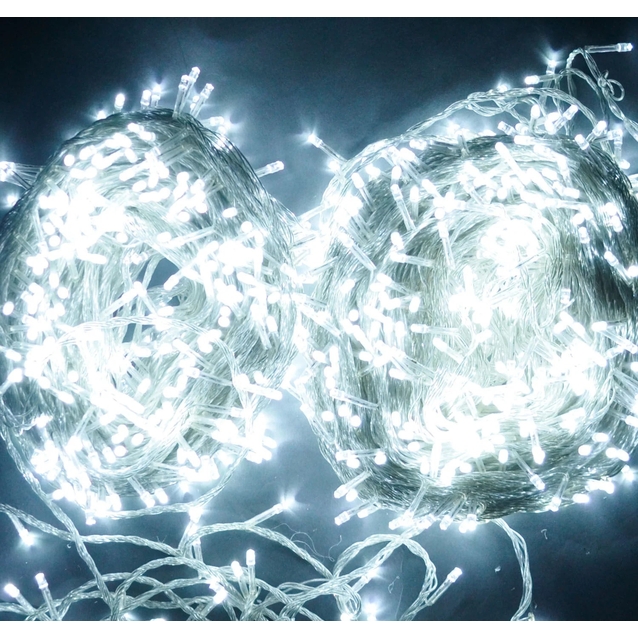Гірлянда 98,5 м, 1578 лампочок, біла, від мережі 220V (C 31318-652) фото westvelo.com