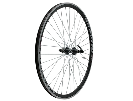 Колесо 28-29 зад, обід 2-ний чорний, втулка AL. Joy Tech, касета 7S, ексцентрик (Gravity)