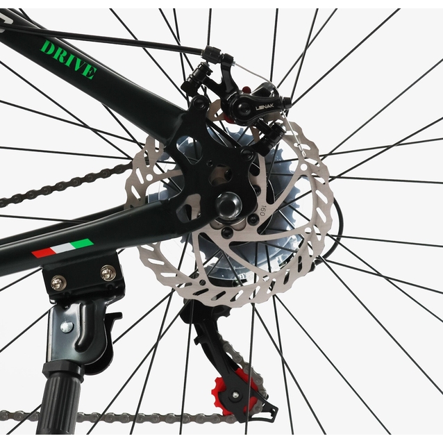 Велосипед 29 ST Corso «ALPHA» LF-29102 сталь 21", (к-т SHIMANO) чорний фото westvelo.com