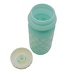 Фляга 600ml Green Cycle Polka Dot c Big Flow valve, LDPI light blue nipple/white matt cap/ lightbl фото westvelo.com