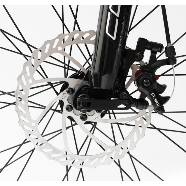 Електровелосипед 29 ST Corso «SPLIT» SP-55010 сталь 19, двигун 350W, акумулятор 36V13Ah літієвий (к-т SHIMANO) чорний фото westvelo.com