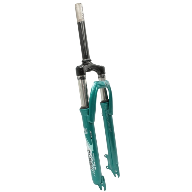 Вилка 26 аморт. безрізьб. CORSO (088), смарагдова, disk, шток Ø28.6 L-200mm фото westvelo.com