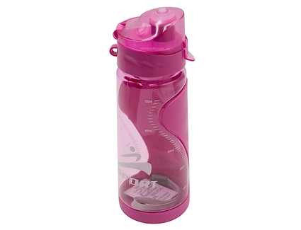 Фляга 500 ml пластмасова, SPORT, малинова