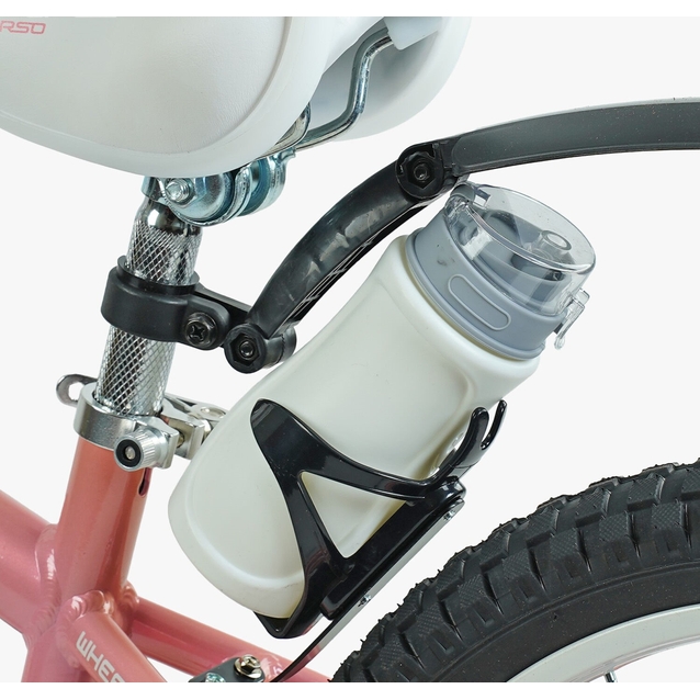Дитячий велосипед 20 AL Corso «TAYGER» TG-45933 алюмінієва рама пудрово-білий, ручне гальмо, дод. колеса, дзвоник, бутилочка фото westvelo.com