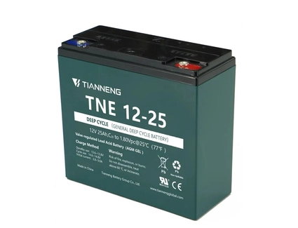 Акумулятор 12V 25Ah (свинцево-кислотний) TNE 12-25 (TNE-72V-025)
