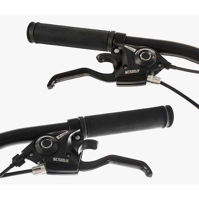 Велосипед 29 ST Corso «NITRO» NT-29722 сталь 17", (к-т SunRun) чорно-червоний фото westvelo.com