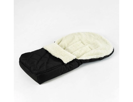 Конверт на хутрі чорний