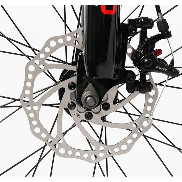 Велосипед 26 ST Corso «PHANTOM» PH-26170 сталь 13", (к-т SunRun) чорно-червоний фото westvelo.com