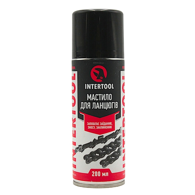 Мастило "INTERTOOL" для ланцюгів (аерозоль) 200 мл фото westvelo.com