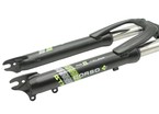Вилка 24 аморт. різьб. Ø25.4mm disk L-150mm р.з L-45mm CORSO (331) GTX чорно-салатова фото westvelo.com