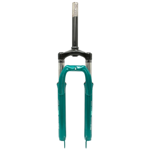 Вилка 26 аморт. безрізьб. CORSO (088), смарагдова, disk, шток Ø28.6 L-200mm фото westvelo.com