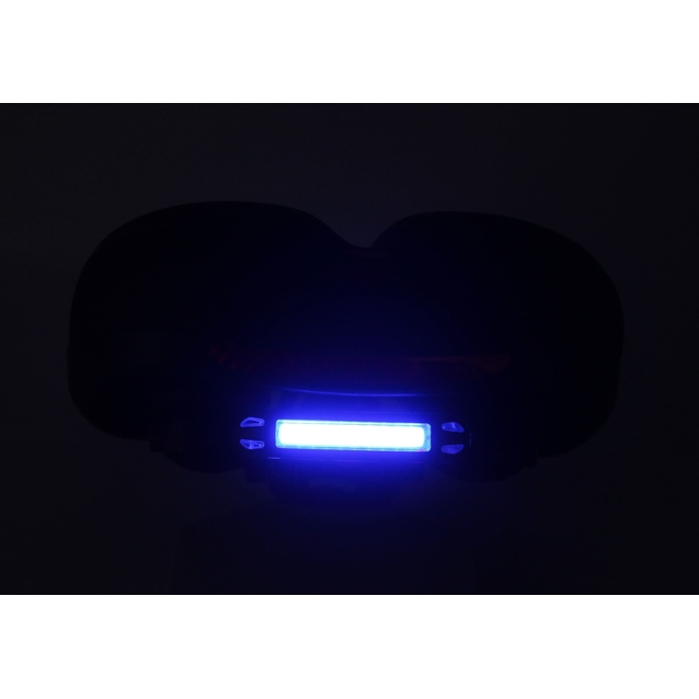 Сідло на демпферах з отвором SPORT ACTIVE м'яке + мигалка USB з катафотом фото westvelo.com