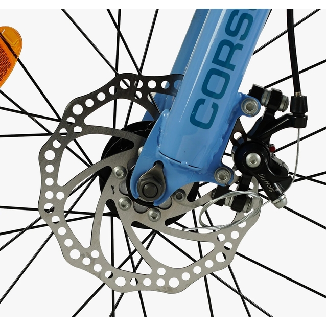 Велосипед 20 MG Corso «NEXT» NX-20110 магній 11.5", (к-т SHIMANO) блакитно-синій фото westvelo.com