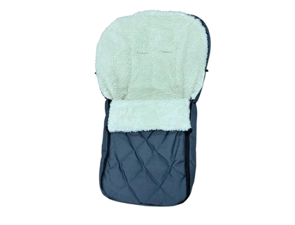 Конверт на хутрі темно-сірий