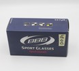 Окуляри BBB BSG-43SE "Select" Special edition PC Smoke сині MLC лінзи, завушні дуги мат. Chrom біло-зелені дуги (+ зміне скло жовте,біле) фото westvelo.com