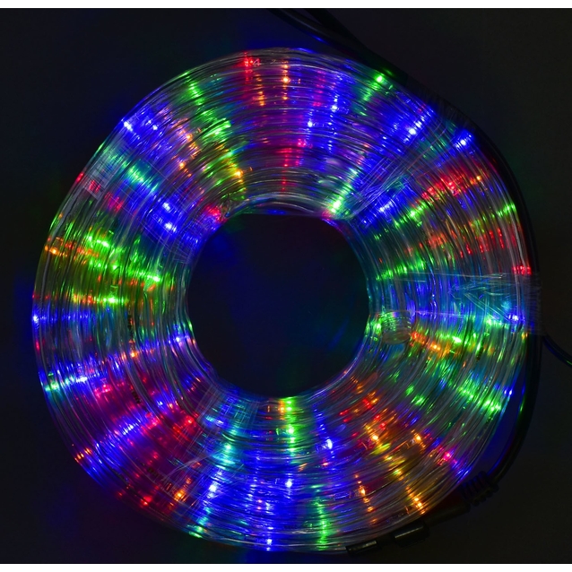 Гірлянда вулична світлодіодна 10 м, 230 лампочок, мультиколор, від мережі 220V (С 31319) фото westvelo.com
