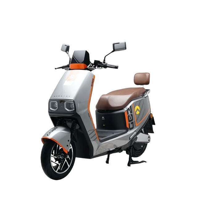 Електроскутер Garow «L750» GR-3693, двигун 2999W, акумулятор 72V 48Ah літій-залізо-фосфатний, сірий, колеса 12" фото westvelo.com