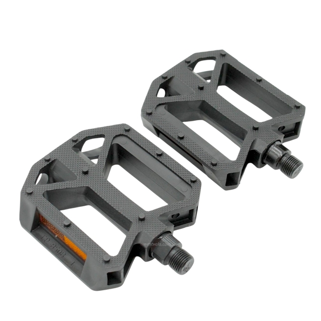 Педалі пластик VIPER (FP-850B) (74,76), чорні фото westvelo.com