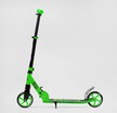 Самокат дитячий 2-х колісний, PU Best Scooter «RIO» 12005 салатовий, Ø145mm, передній амортизатор, AL гальмо фото westvelo.com