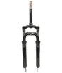 Вилка 24 аморт. безрізьб CORSO (020), чорна, disk, шток Ø28.6 L-200mm фото westvelo.com