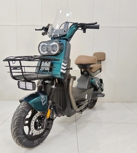 Електроскутер Corso «NOVA» N-730197, двигун 1000W, акумулятор 72V 20Ah графеновий, зелений, колеса 10" + 1 ящик. акум