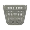 Кошик пластмасовий плетений сірий А-99 фото westvelo.com
