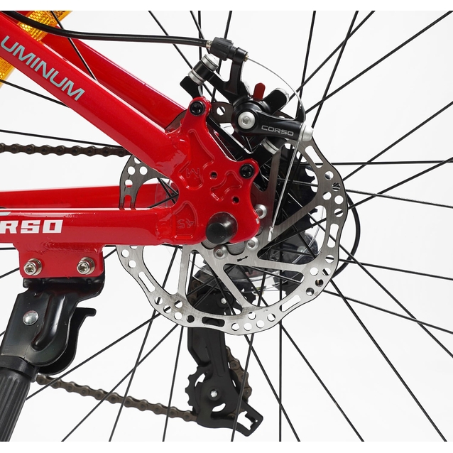 Велосипед 26 AL Corso «PROJECT» R-26176 алюміній 13", (к-т Saiguan) рожевий фото westvelo.com