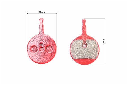 Колодки гальмівні дискові № 08 ANDSON (YL-1018) червоні