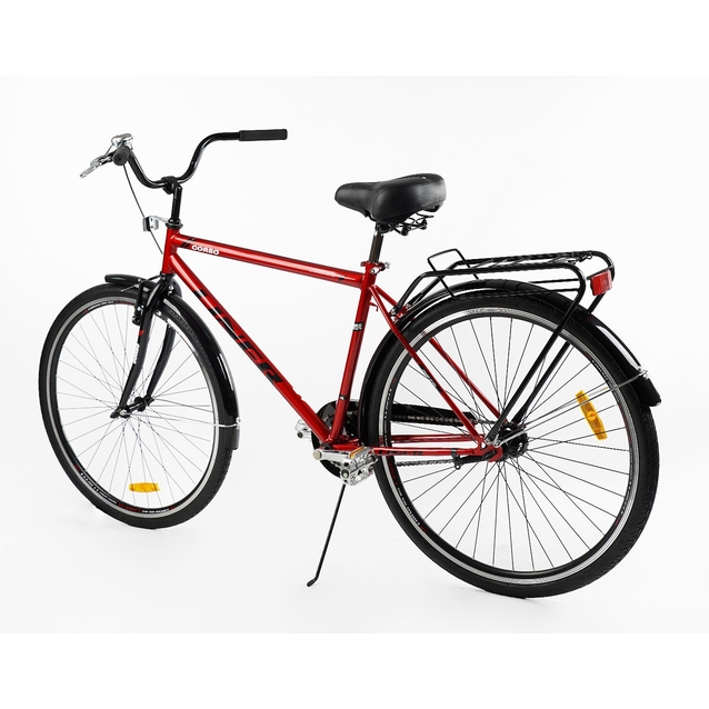 Міський велосипед 28 ST Corso «LINER» LN-28690 сталь 19", вишневий фото westvelo.com