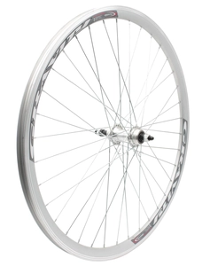 Колесо 27,5 зад, обід 2-ний сірий, втулка AL на промах, диск різьба