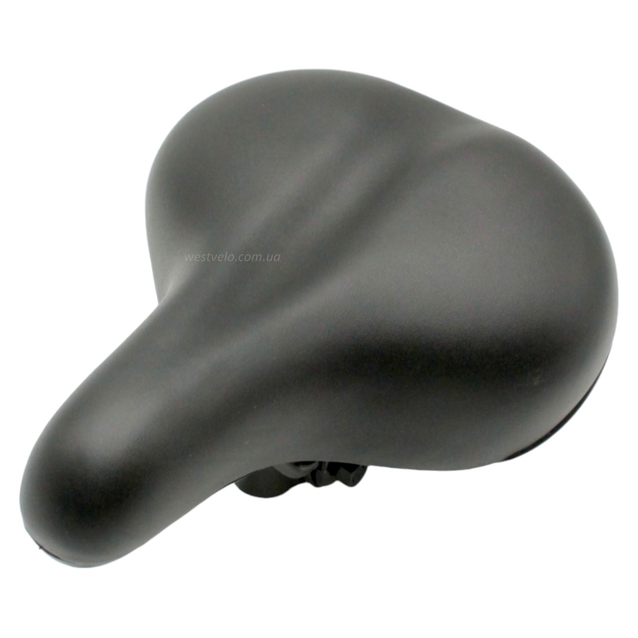 Сідло на пружинах VELOMAN № 191 чорне фото westvelo.com