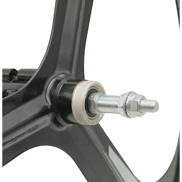 Колеса 24 перед+зад, обода ЛИТІ чорні Corso, втулка на промах, диск 6 болтів фото westvelo.com