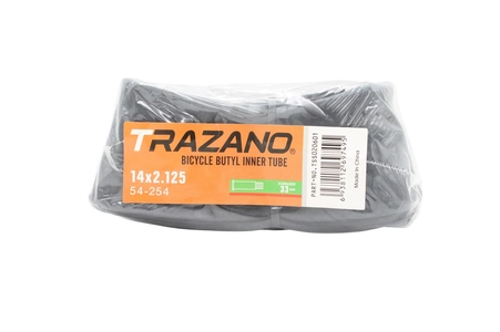 Камера 14 прямий ніпель AV 33 mm TRAZANO (2.125) (54-254)