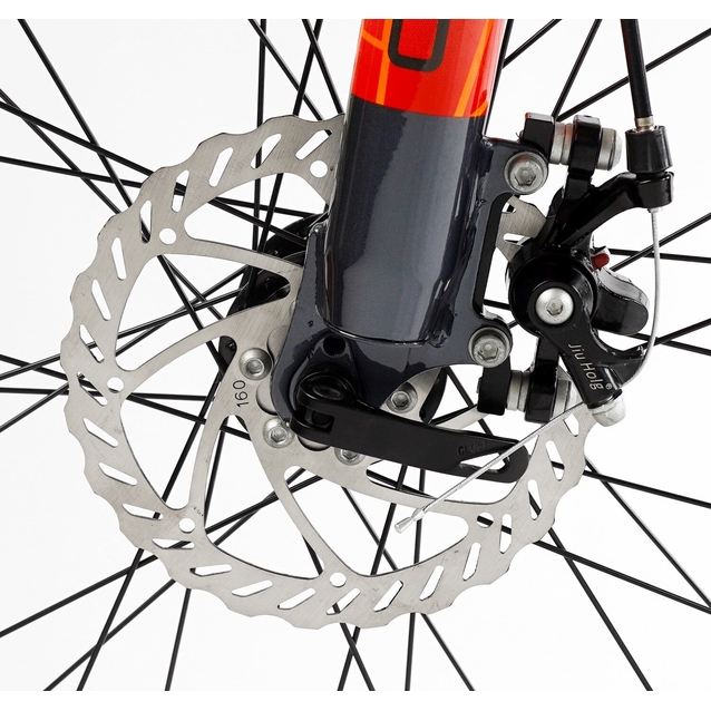 Велосипед 26 AL Corso «PULSAR» PL-26318 алюміній 13", (к-т SHIMANO) темно сіро-помаранчевий фото westvelo.com