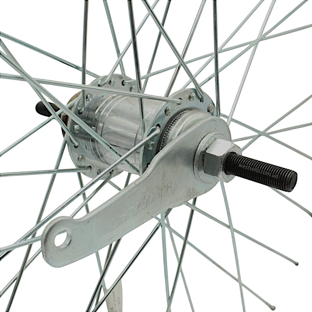Колесо 26 зад, обід AL 1-ний сірий, втулка Falcon + к-т фото westvelo.com