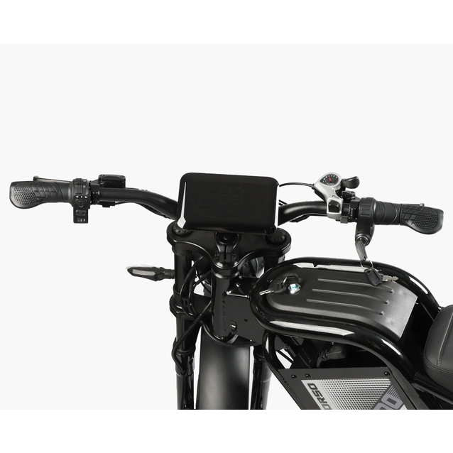 Електрофетбайк 20 ST Corso «KOMODO MAX» KM-84309 сталь, двигун 1200W, акумулятор 60V 21Ah літієвий, (к-т SHIMANO) чорний, литі колеса фото westvelo.com