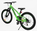 Велосипед 24 ST Corso «PATROL» PL-24752 сталь 11", (к-т SunRun) салатовий фото westvelo.com