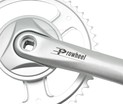 Система шатунів під планетарку 46Т, L-170мм. PROWHEEL (PRA-11) AL. сірий фото westvelo.com