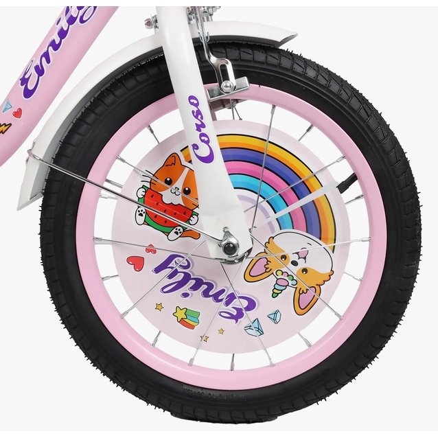 Дитячий велосипед 16 ST Corso «EMILY» ML-76369 рожевий фото westvelo.com