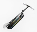 Самокат дитячий 2-х колісний, PU Best Scooter L-10627 чорний, AL, Ø145mm, диски коліс, дека, вилка зі світлом фото westvelo.com
