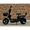 Електроскутер Corso «T-ROK32» TR-010540, двигун 500W, акумулятор 48V/20Ah свинцево-кислотний, чорний, колеса 10" + 1 ящик. акум фото westvelo.com