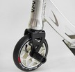 Самокат трюковий Best Scooter «FREESTYLE» N-31020 чорно-срібний, HIC-система, пеги, AL диск та дека, колеса PU Ø120mm, ширина керма - 58 см фото westvelo.com
