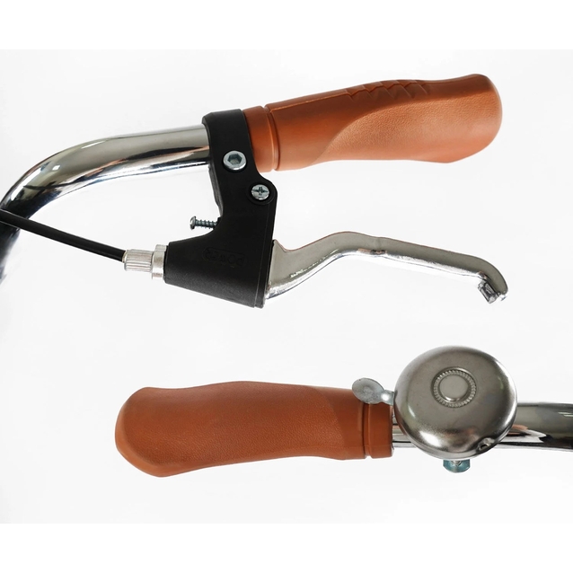 Міський велосипед 28 ST Corso «FORTUNA» FR-28722 сталь 20", темно фіолетовий (+к/к/б) кошик коричневий фото westvelo.com