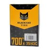 Камера турист 28. довгий ніпель AV 48mm BLACK CAT (35-43С) (700x35/43c) фото westvelo.com