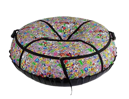 Тюбінг "Кольоровий" Ø 1.2 м. принт №2