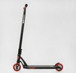 Самокат трюковий Best Scooter «FEAR» МТ-50599 чорно-червоний, SCS-система, пеги, AL диск та дека, колеса PU Ø115mm, ширина керма - 58 см фото westvelo.com