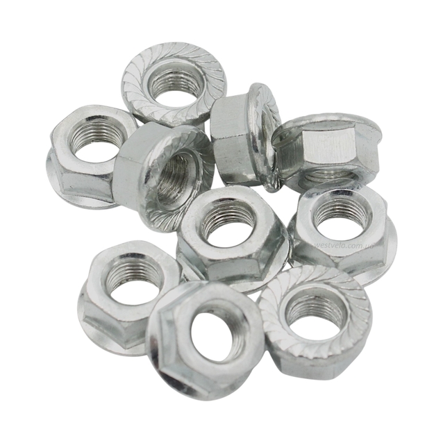 Гайка задньої втулки Укр. під ключ Х17, з буртиком (3/8"х26Т) фото westvelo.com