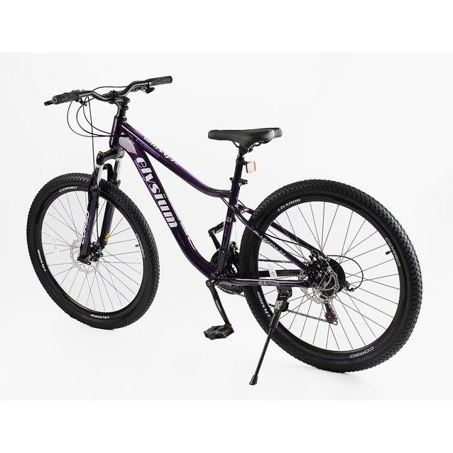 Велосипед 27.5 AL Corso «ELYSIUM» LS-27611 алюміній 15.5", (к-т SHIMANO) фіолетовий фото westvelo.com