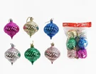 Новорічні прикраси .6 шт, бурульки, висота 8 см, у пакеті (C 67973) фото westvelo.com